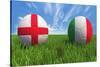 England-Italy-mhristov-Stretched Canvas