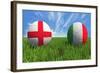 England-Italy-mhristov-Framed Art Print