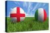 England-Italy-mhristov-Stretched Canvas