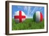 England-Italy-mhristov-Framed Premium Giclee Print