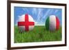 England-Italy-mhristov-Framed Art Print