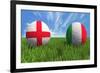 England-Italy-mhristov-Framed Art Print