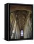 England, Kent, Canterbury, Interior of Canterbury Cathedral-Steve Vidler-Framed Stretched Canvas