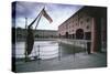 England, Lancashire, Liverpool, Albert Dock-null-Stretched Canvas