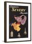 England - Liqueurs Severy Hasselt Promotional Poster-Lantern Press-Framed Art Print