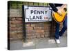 England, Liverpool, Penny Lane, Immortalized by Paul Mccartney-Carlos Sanchez Pereyra-Stretched Canvas