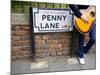 England, Liverpool, Penny Lane, Immortalized by Paul Mccartney-Carlos Sanchez Pereyra-Mounted Photographic Print