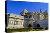 England, London Borough of Brent, Neasden. Neasden Temple-Pamela Amedzro-Stretched Canvas