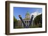 England, London Borough of Lambeth, Kennington. Cannon Outside the The Imperial War Museum-Pamela Amedzro-Framed Photographic Print