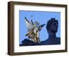 England, London, Buckingham Palace, Queen Victoria Memorial Statue, Peace and Victory Statue-Steve Vidler-Framed Photographic Print