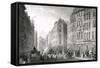 England, London, Cheapside-Thomas H Shepherd-Framed Stretched Canvas