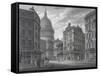 England, London, Cheapside-null-Framed Stretched Canvas