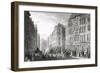 England, London, Cheapside-Thomas H Shepherd-Framed Photographic Print