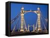 England, London, Chelsea, Albert Bridge-Steve Vidler-Framed Stretched Canvas