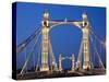 England, London, Chelsea, Albert Bridge-Steve Vidler-Stretched Canvas