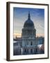 England, London, City of London, St Paul's Reflecting in Glass of One New Change Shopping Center-Jane Sweeney-Framed Photographic Print