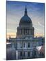 England, London, City of London, St Paul's Reflecting in Glass of One New Change Shopping Center-Jane Sweeney-Mounted Photographic Print