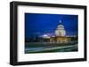 England, London, City, St. Pauls Cathedral from One New Change, Dusk-Walter Bibikow-Framed Photographic Print