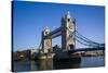 England, London, City, Tower Bridge, Morning-Walter Bibikow-Stretched Canvas