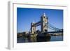 England, London, City, Tower Bridge, Morning-Walter Bibikow-Framed Photographic Print