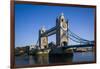 England, London, City, Tower Bridge, Morning-Walter Bibikow-Framed Photographic Print