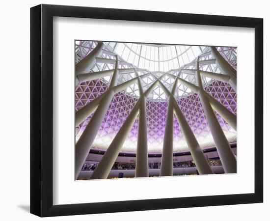 England, London, Kings Cross Train Station-Steve Vidler-Framed Photographic Print