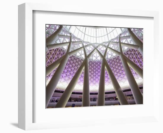 England, London, Kings Cross Train Station-Steve Vidler-Framed Photographic Print