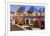 England, London, Little Venice, Canal Boats at Annual Canalway Cavalcade-Steve Vidler-Framed Photographic Print