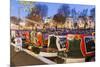 England, London, Little Venice, Canal Boats at Annual Canalway Cavalcade-Steve Vidler-Mounted Photographic Print