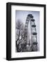 England, London, London Eye, Morning-Walter Bibikow-Framed Photographic Print