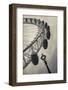 England, London, London Eye, Morning-Walter Bibikow-Framed Photographic Print