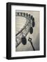 England, London, London Eye, Morning-Walter Bibikow-Framed Photographic Print