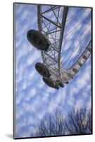 England, London, London Eye, Morning-Walter Bibikow-Mounted Photographic Print