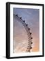 England, London, London Eye, Sunrise-Walter Bibikow-Framed Premium Photographic Print