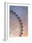 England, London, London Eye, Sunrise-Walter Bibikow-Framed Premium Photographic Print