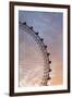 England, London, London Eye, Sunrise-Walter Bibikow-Framed Photographic Print