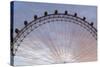 England, London, London Eye, Sunrise-Walter Bibikow-Stretched Canvas