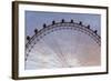 England, London, London Eye, Sunrise-Walter Bibikow-Framed Photographic Print