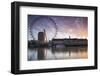 England, London, London Eye, Sunrise-Walter Bibikow-Framed Photographic Print