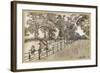 England, London, Parks-Arthur Rackham-Framed Art Print