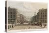 England, London, Regent St-Thomas H Shepherd-Stretched Canvas