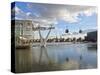 England, London, Royal Victoria Dock-Pamela Amedzro-Stretched Canvas