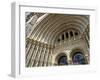 England, London, South Kensington. Detail of the Natural History Museum-Pamela Amedzro-Framed Photographic Print