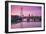 England, London, Southbank, the London Eye, Sunrise-Walter Bibikow-Framed Photographic Print