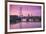 England, London, Southbank, the London Eye, Sunrise-Walter Bibikow-Framed Photographic Print