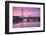 England, London, Southbank, the London Eye, Sunrise-Walter Bibikow-Framed Photographic Print