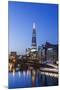 England, London, Southwark, The Shard and Thames River-Steve Vidler-Mounted Photographic Print