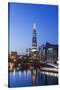 England, London, Southwark, The Shard and Thames River-Steve Vidler-Stretched Canvas