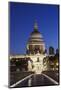 England, London, St.Pauls Cathedral and City Skyline-Steve Vidler-Mounted Photographic Print