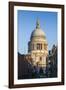 England, London, St. Pauls Cathedral, Dawn-Walter Bibikow-Framed Photographic Print